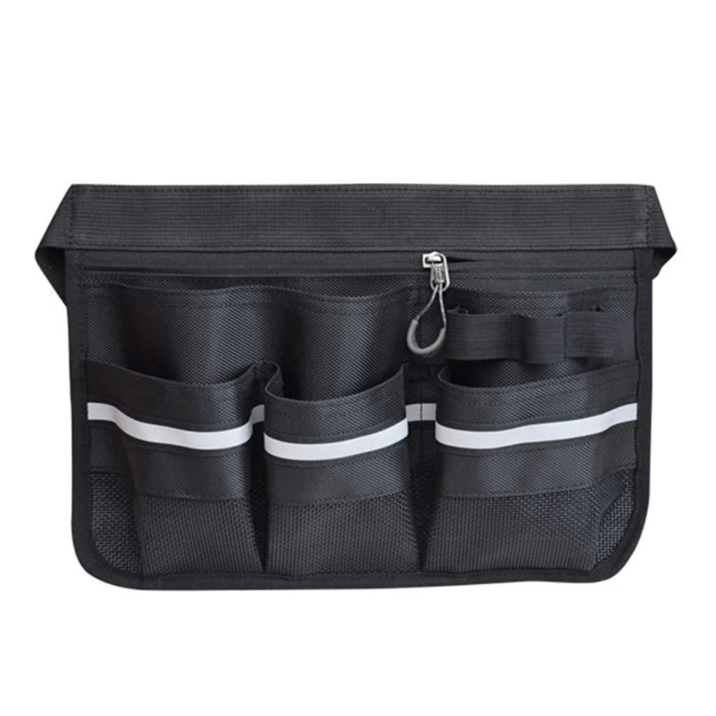 WALNUTA Waist Tool Belt for Hotel Restaurant Cleaning Staff - Waiter Utility Pouch with Multiple Pockets for KTV Dining Service & Cleaning Supplies Storage (One Size, Color A) - Perfect for Housekeeping, Food Service & Janitorial Work