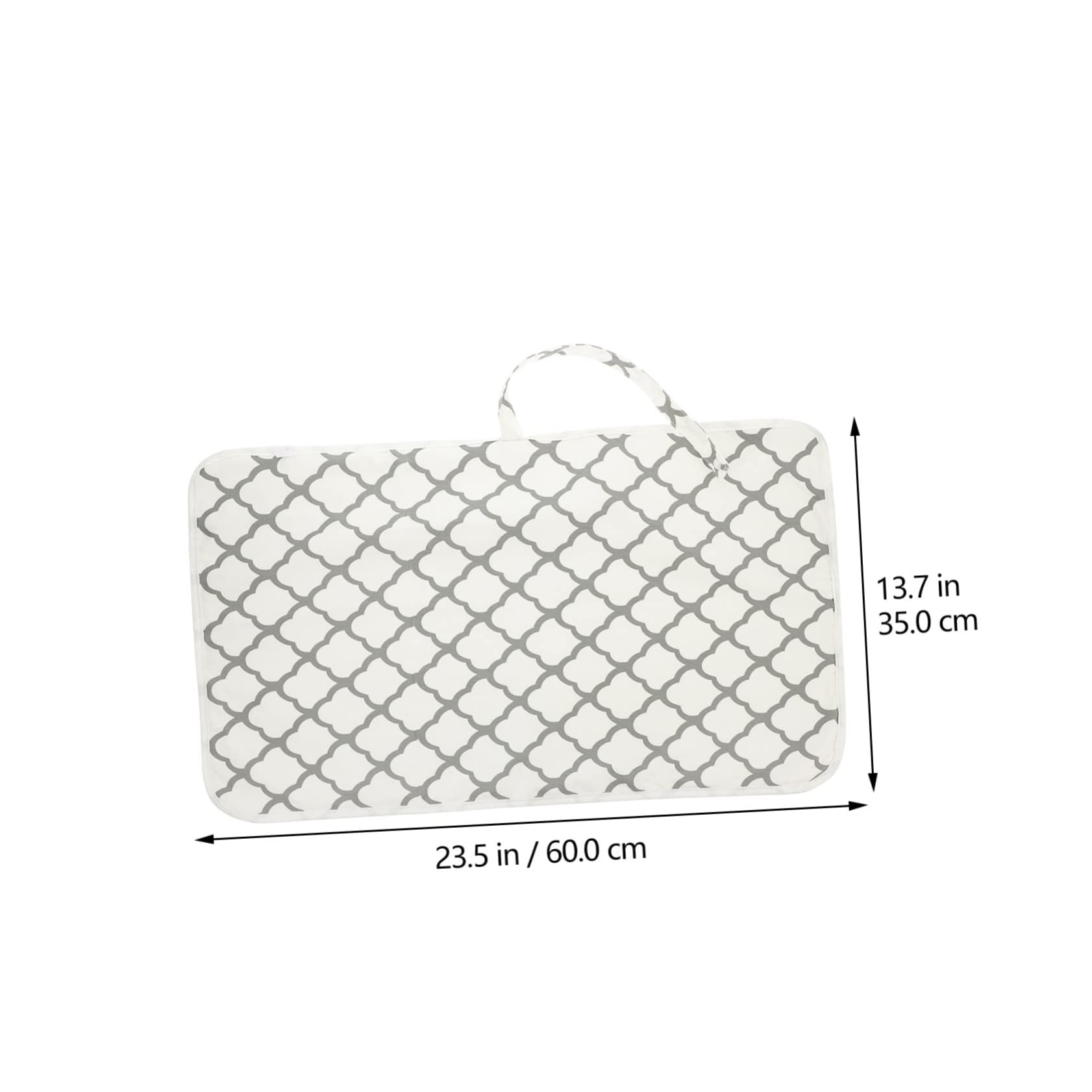 Wakauto 5-Pack Portable Baby Changing Mat - Waterproof TPU Diaper Changing Pad for Travel, Nursery & On-the-Go Parents | Compact, Hygienic & Easy to Clean