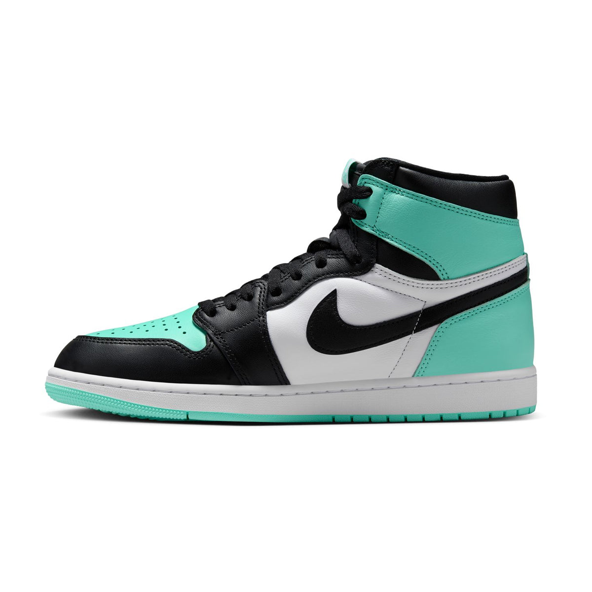 Air Jordan 1 Retro High OG 'Green Glow' Sneakers - Men's Basketball Shoes for Streetwear & Casual Style | Perfect for Sneaker Collectors & Urban Fashion Enthusiasts