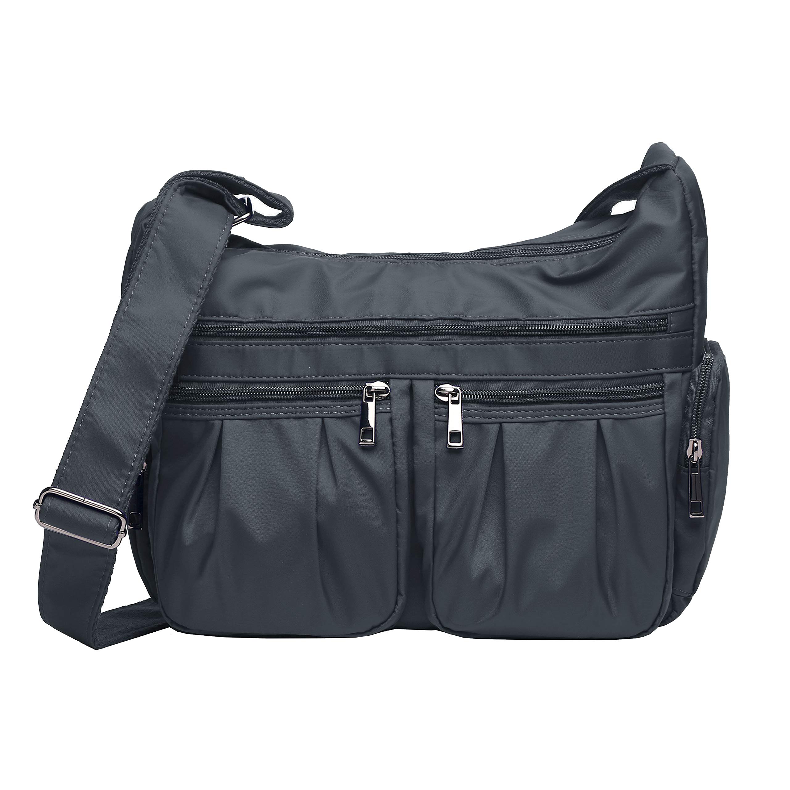 VOLGANIK ROCK Crossbody Bags for Women - Lightweight Waterproof Nylon Shoulder Purse with Multiple Pockets - Perfect for Travel, Shopping & Everyday Use