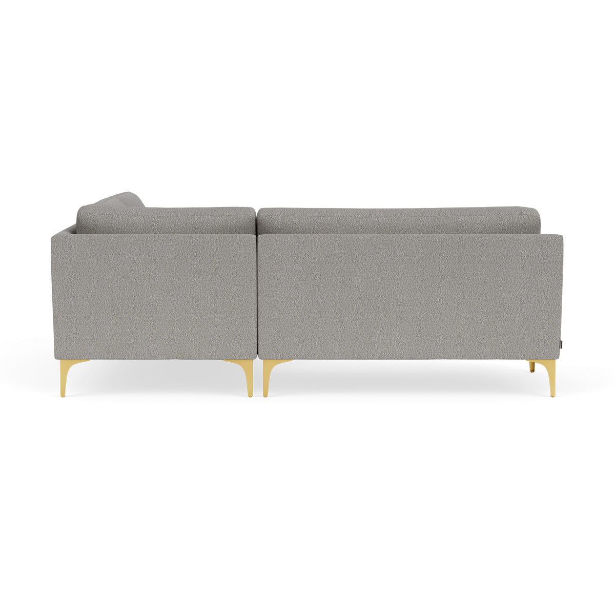 Astha Boucle Right Corner Sofa - Modern L-Shaped Sectional Couch for Living Room, Lounge & Small Spaces | Soft Upholstery, Comfortable Seating, Stylish Home Decor