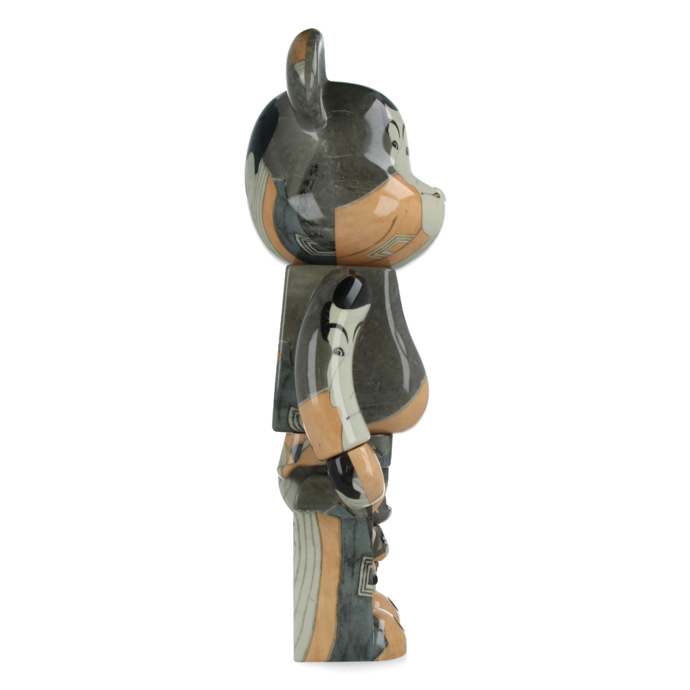 400% + 100% Bearbrick Boston Museum Toshusai Sharaku Ichikawa Ebizo Takemura Sadanoshin Collectible Figure - Perfect for Anime Fans, Art Collectors & Home Decor Display