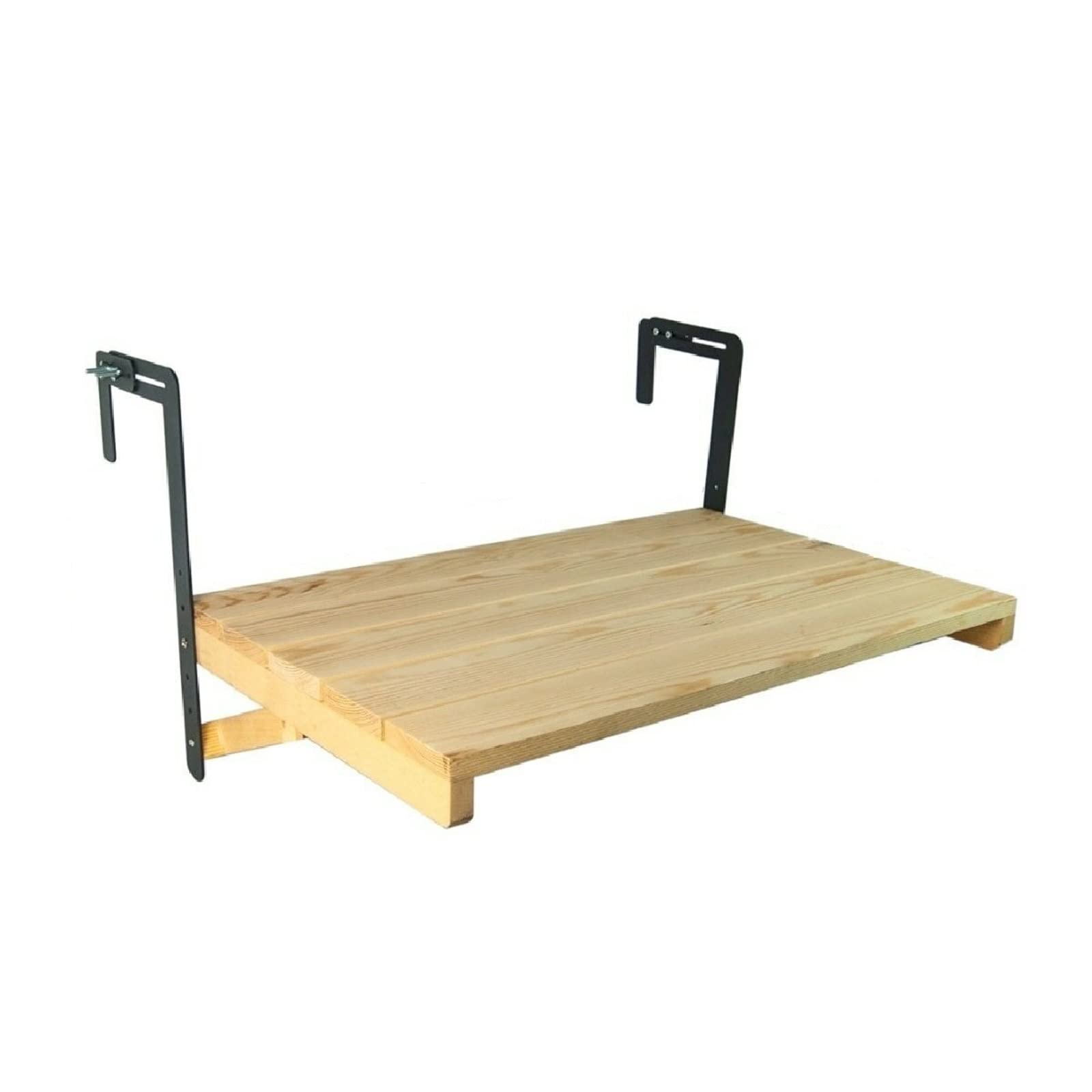 TOMYEUS Adjustable Folding Hanging Table for Balcony Railings - Portable Outdoor Bar Counter & Desk - Perfect for Small Spaces, Patios, Gardens & Home Use