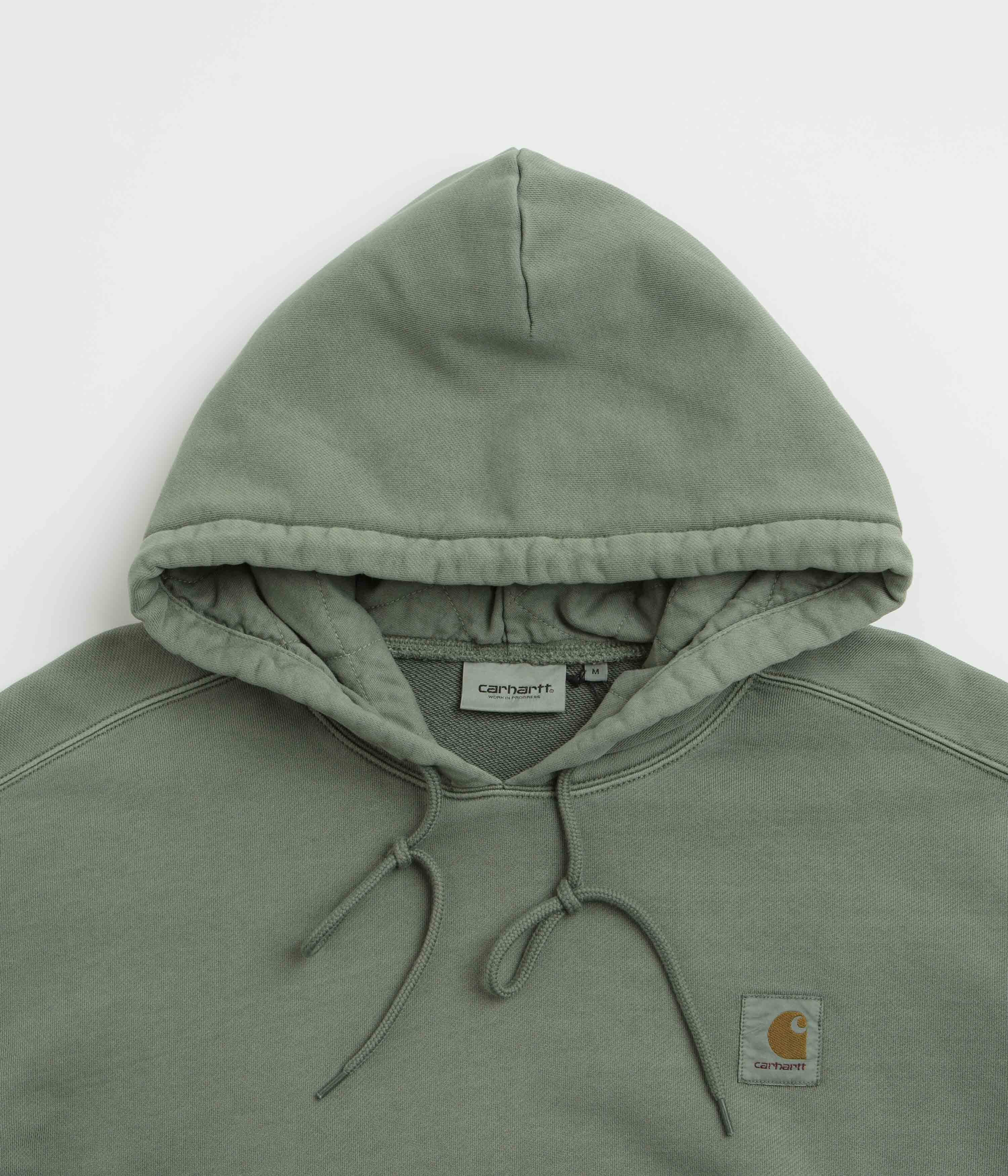 Carhartt Nelson Hoodie Parka - Durable Men's Work Hoodie for Outdoor & Casual Wear - Heavyweight Fleece Lined for Cold Weather Comfort
