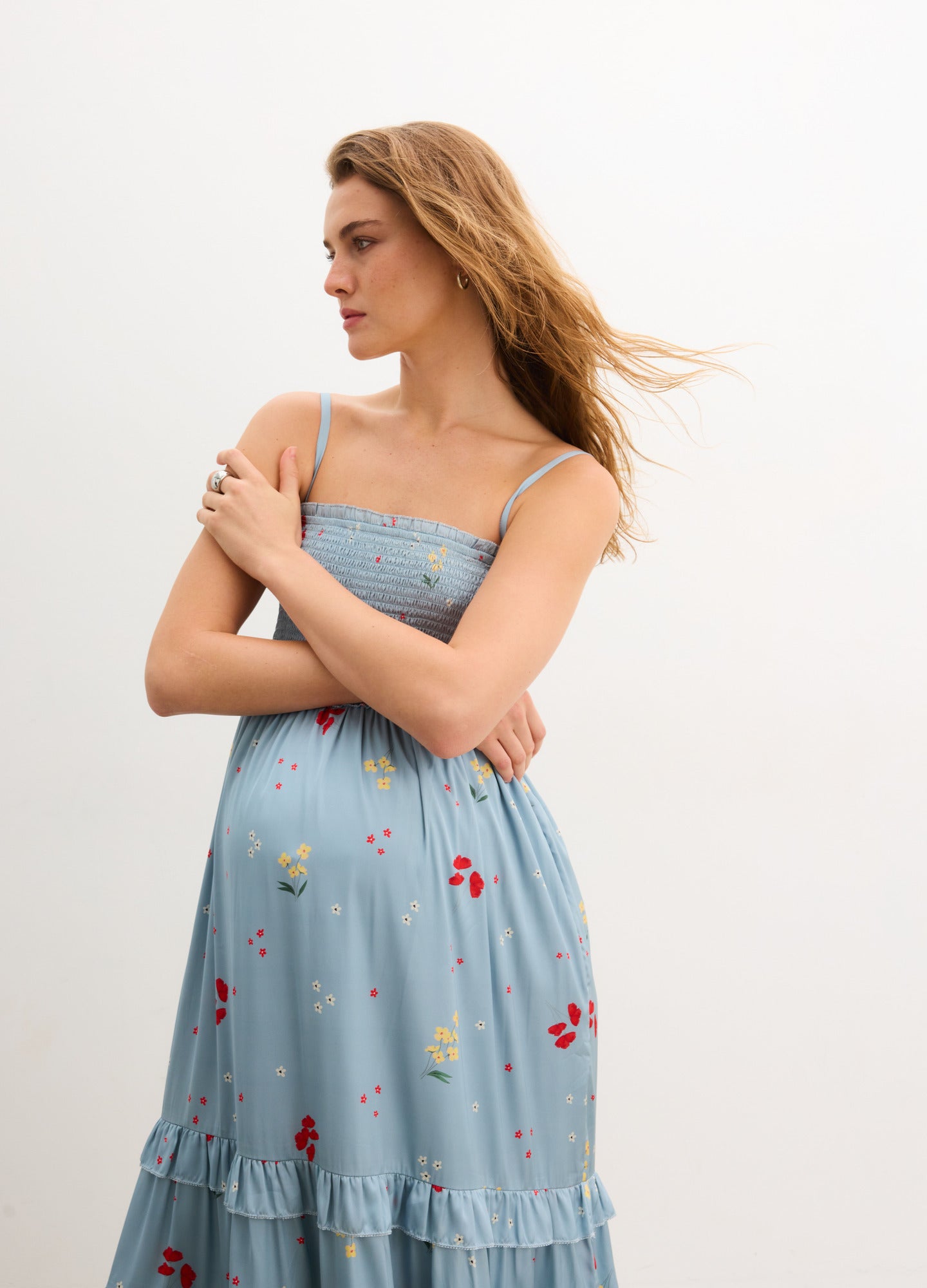 The Dani Maternity Dress - Comfortable & Stylish Pregnancy Dress for Women | Perfect for Baby Showers, Maternity Photos & Everyday Wear