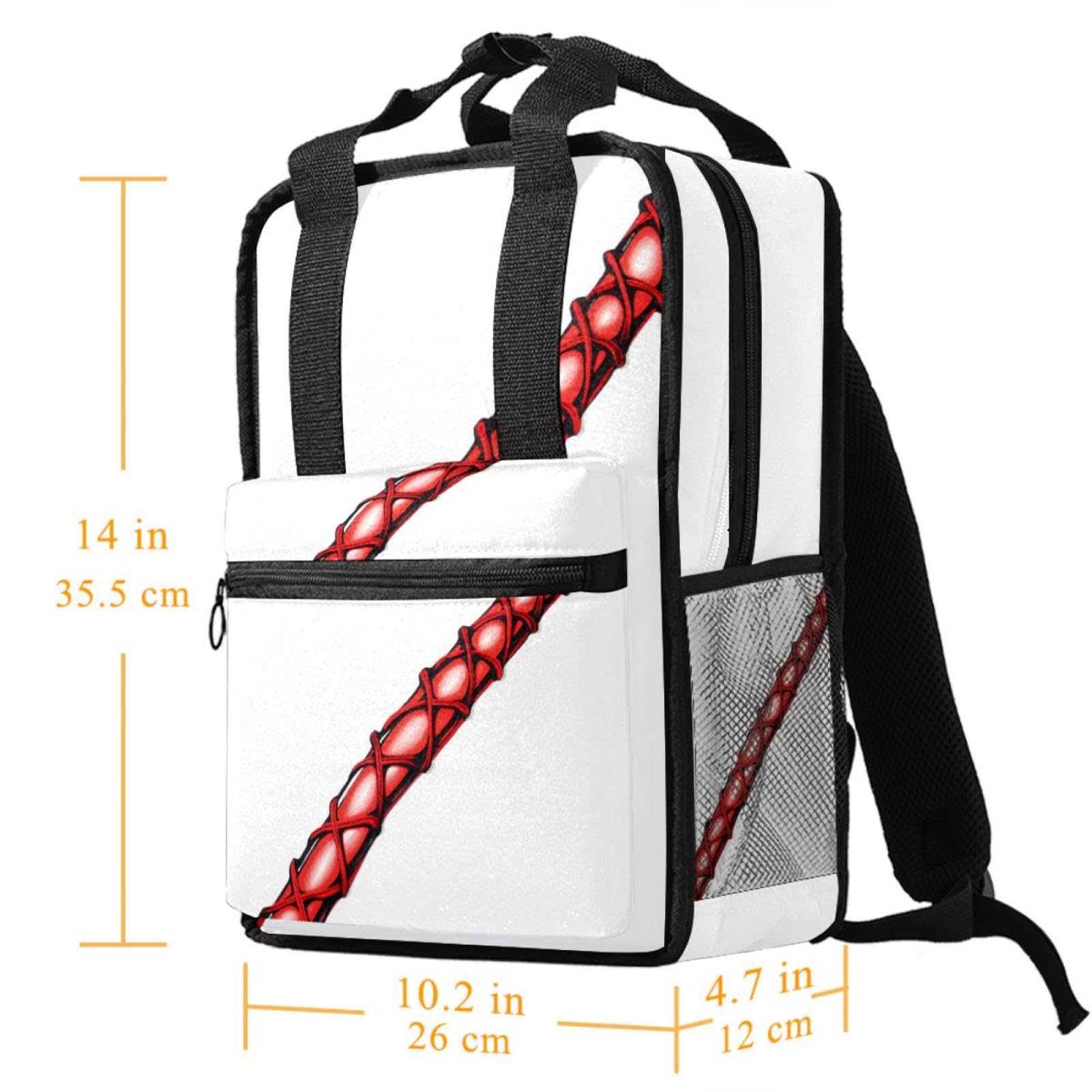 Best Travel Backpack for Men & Women - Durable Baseball Backpack for Commuting, Hiking, School & Outdoor Adventures