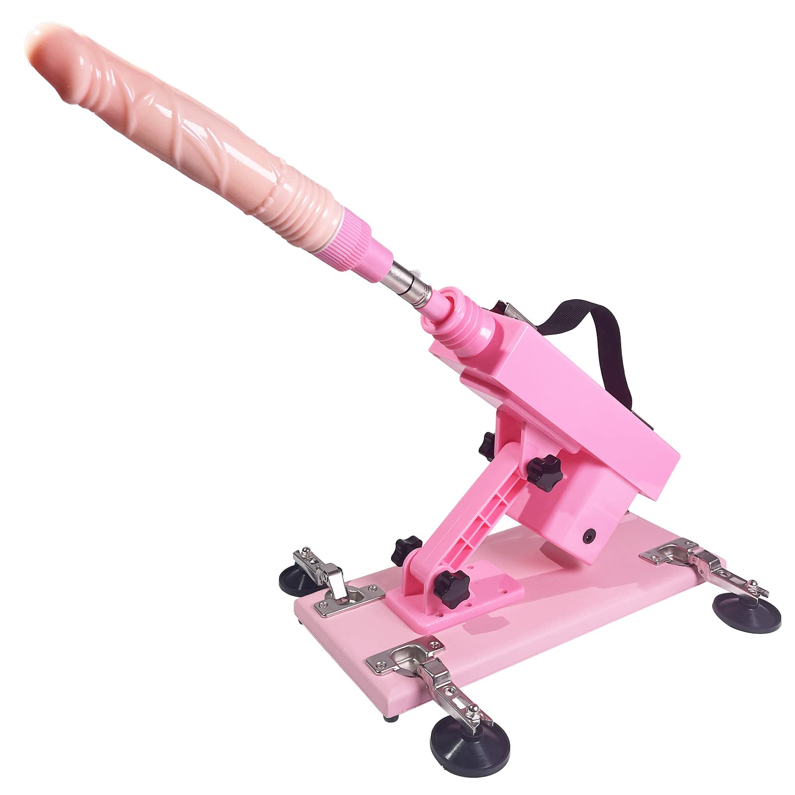 LVFUNCO Automatic Thrusting Sex Machine for Women & Men - Hands-Free Adult Toy with Lifelike Dildo - Powerful Love Machine Device for Couples & Solo Play - Perfect for Bedroom Fun, BDSM, and Spicing Up Your Sex Life