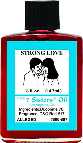 7 Sisters Love Oil 1/2 oz - Romantic Massage & Intimacy Enhancer