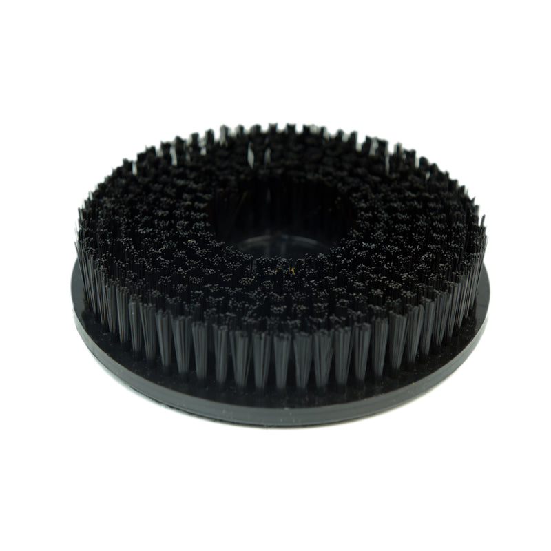 5-Piece Rotary Upholstery Power Brush Set with 1 Bristle & Velcro Backing (2-Pack) - Perfect for Car Detailing, Furniture Cleaning & DIY Upholstery Projects