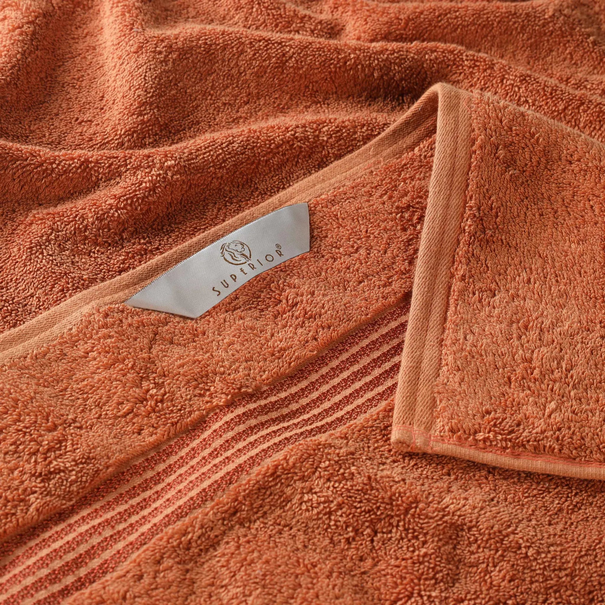 Premium 100% Egyptian Cotton Plush Hand Towels - Ultra Soft & Absorbent Bath Towel Set of 8 for Bathroom, Kitchen & Spa Luxury (24x16 Inches)