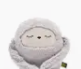 NDL Riceless Grey Sloth Plush Toy - Ultra Soft Cuddly Stuffed Animal for Kids & Adults | Perfect for Bedroom Decor, Gift Giving, and Stress Relief
