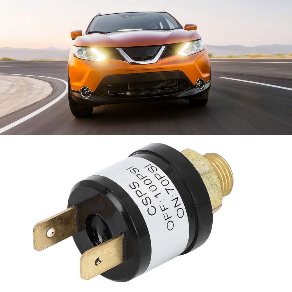 Automatic Air Compressor Pressure Control Switch Valve 70-100PSI - Stainless Steel Regulator for Car & Air Pump Systems - Perfect for Automotive Repair, Tire Inflation & Workshop Tools