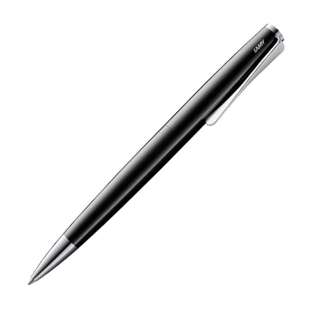Lamy Studio Ballpoint Pen - Premium Piano Black Finish | Smooth Writing for Office, School & Everyday Use | Luxury Gift for Professionals & Students