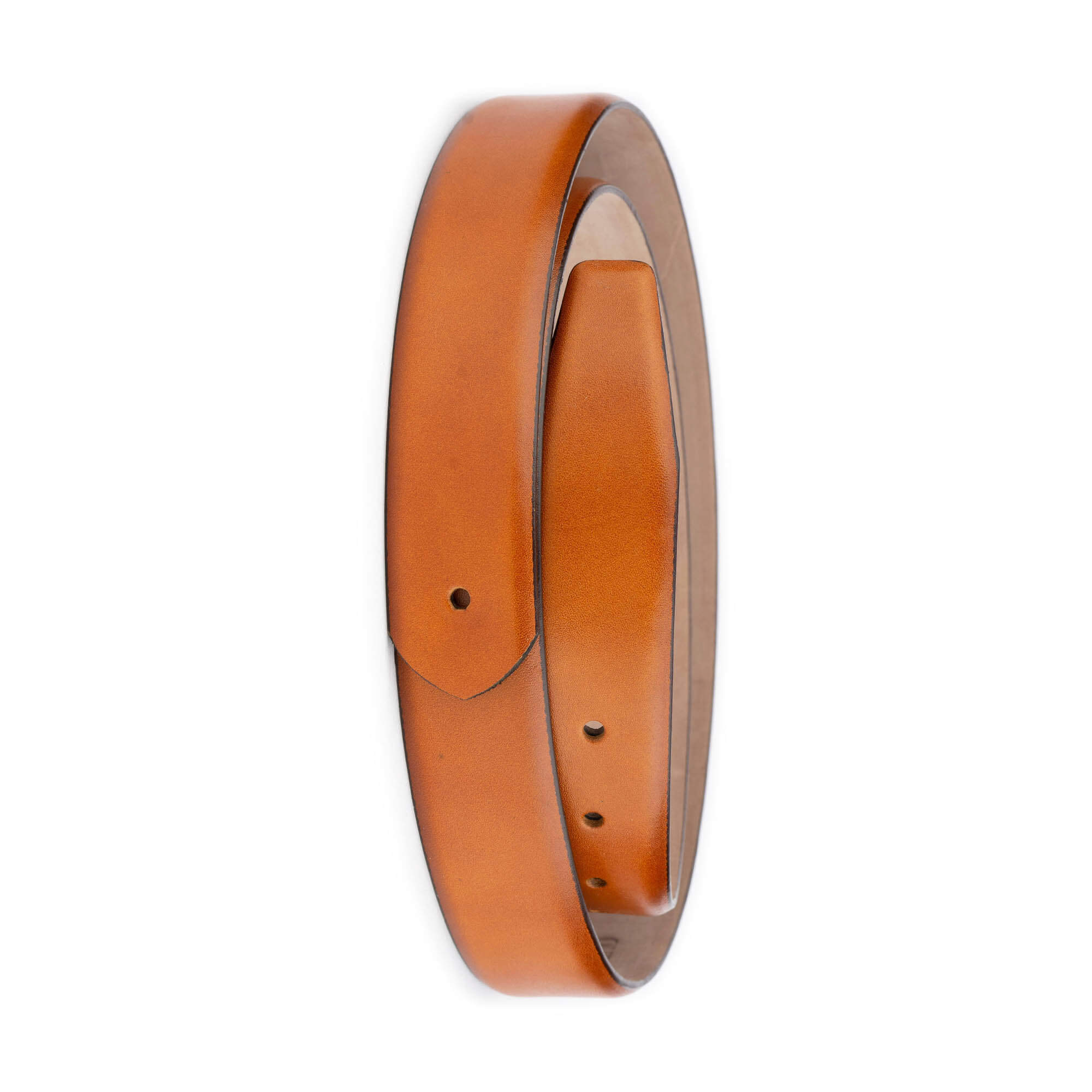 Premium 3.5cm Light Brown Genuine Leather Belt for Men - Replacement Strap Compatible with Dunhill Buckles - Durable Dress Belt for Office, Business & Formal Occasions