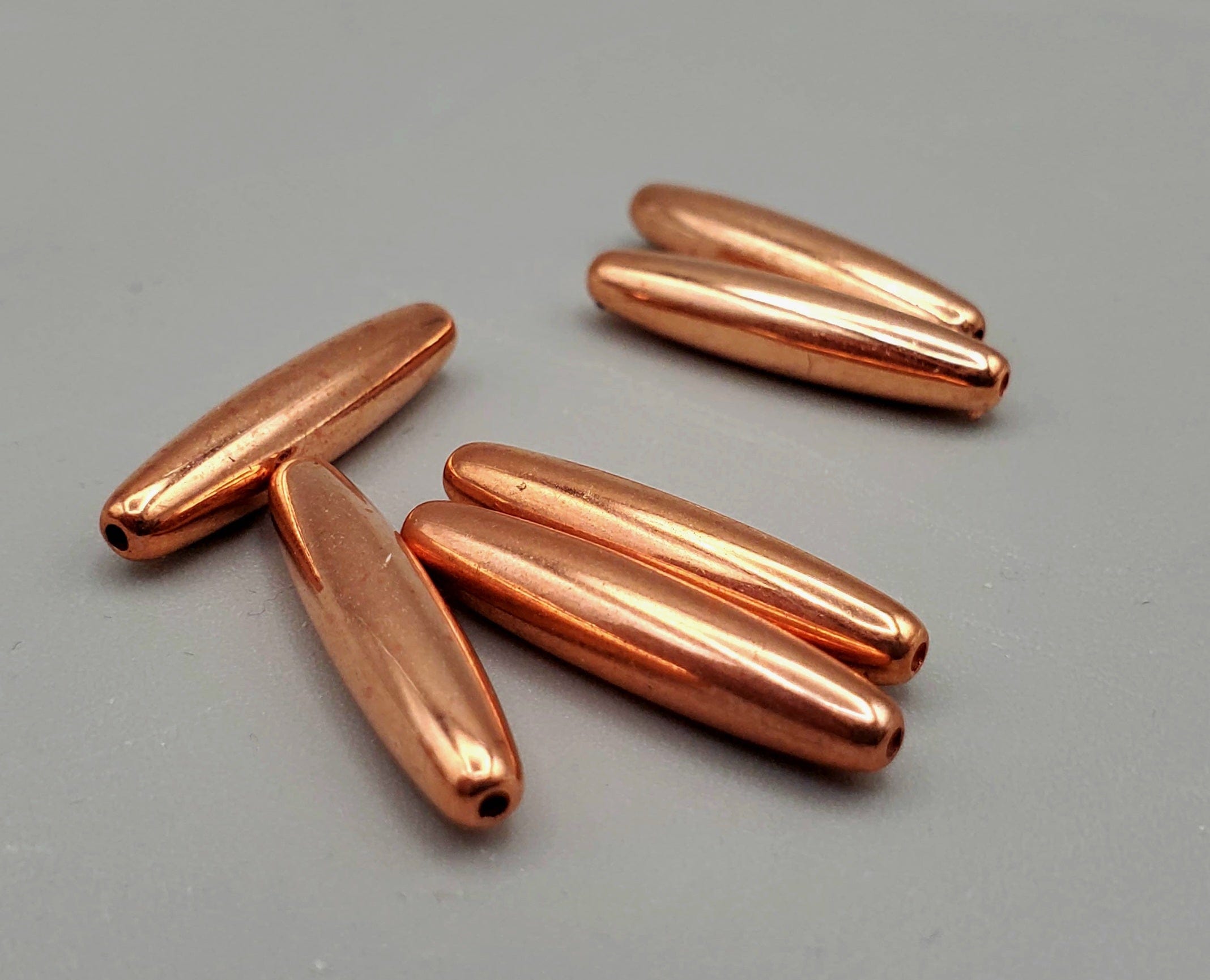 Copper Colored Spacer Beads for Jewelry Making - DIY Craft Beads for Necklaces, Bracelets and Earrings - Perfect for Beading Projects and Handmade Jewelry Designs