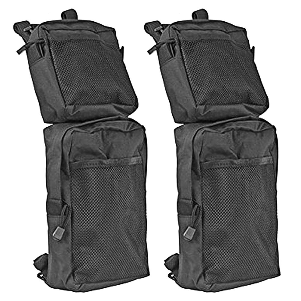 Lightweight Waterproof Oxford Cloth ATV Storage Bags 2-Pack - Durable Motorcycle Saddlebags for Outdoor Sports, Camping & Off-Road Adventures
