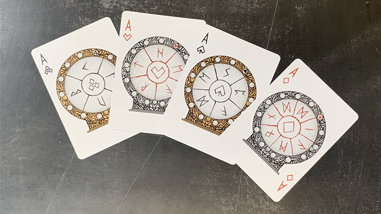 Bicycle Runes V2 Playing Cards - Premium Tarot-Inspired Deck for Magic Tricks, Cardistry & Game Nights | Perfect for Magicians, Collectors & Card Game Enthusiasts