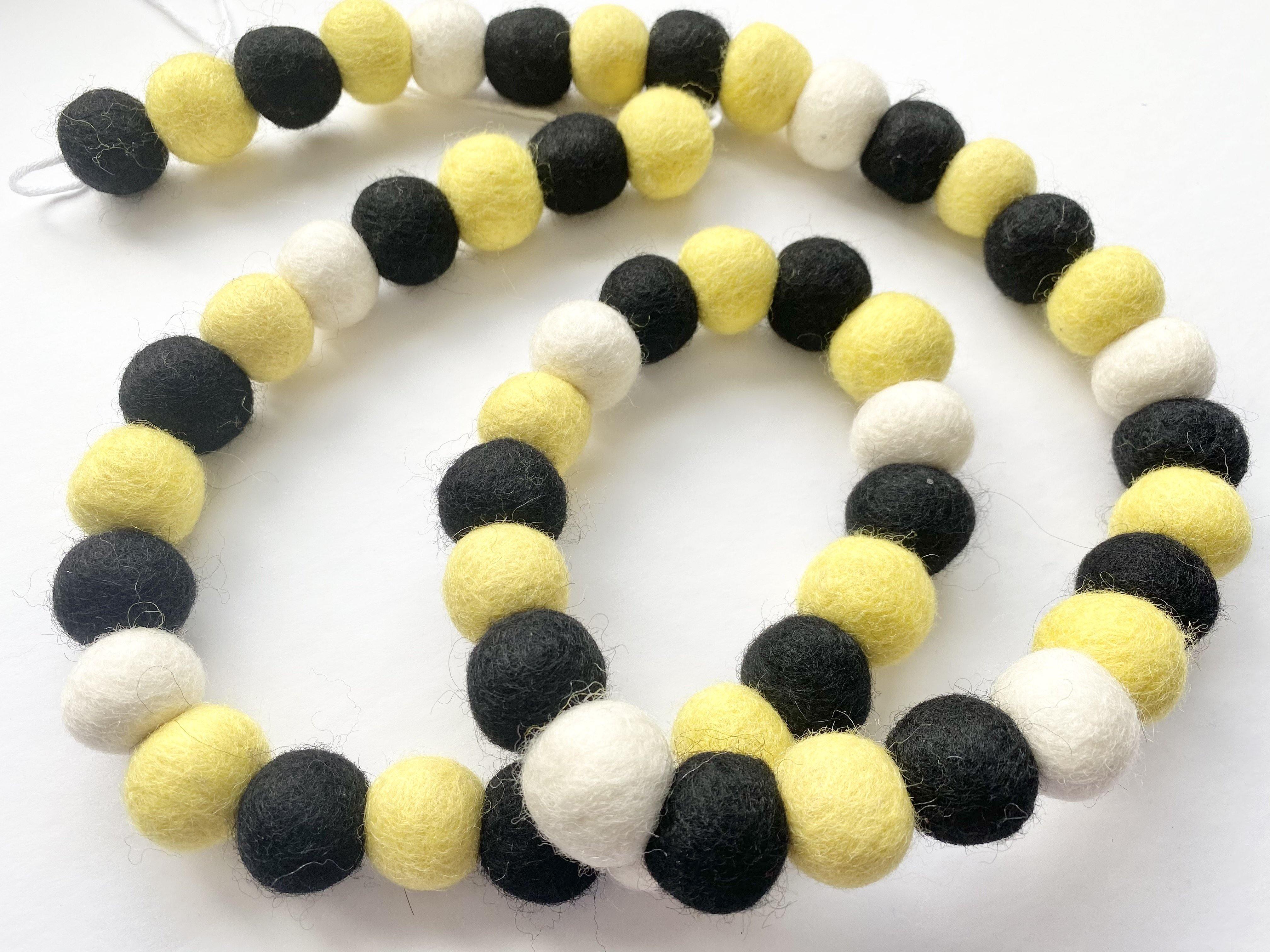 Beautiful Honey Bee Garland Decor - Handmade Bee-Themed Party & Nursery Wall Hanging - Perfect for Baby Showers, Spring Weddings & Garden Parties