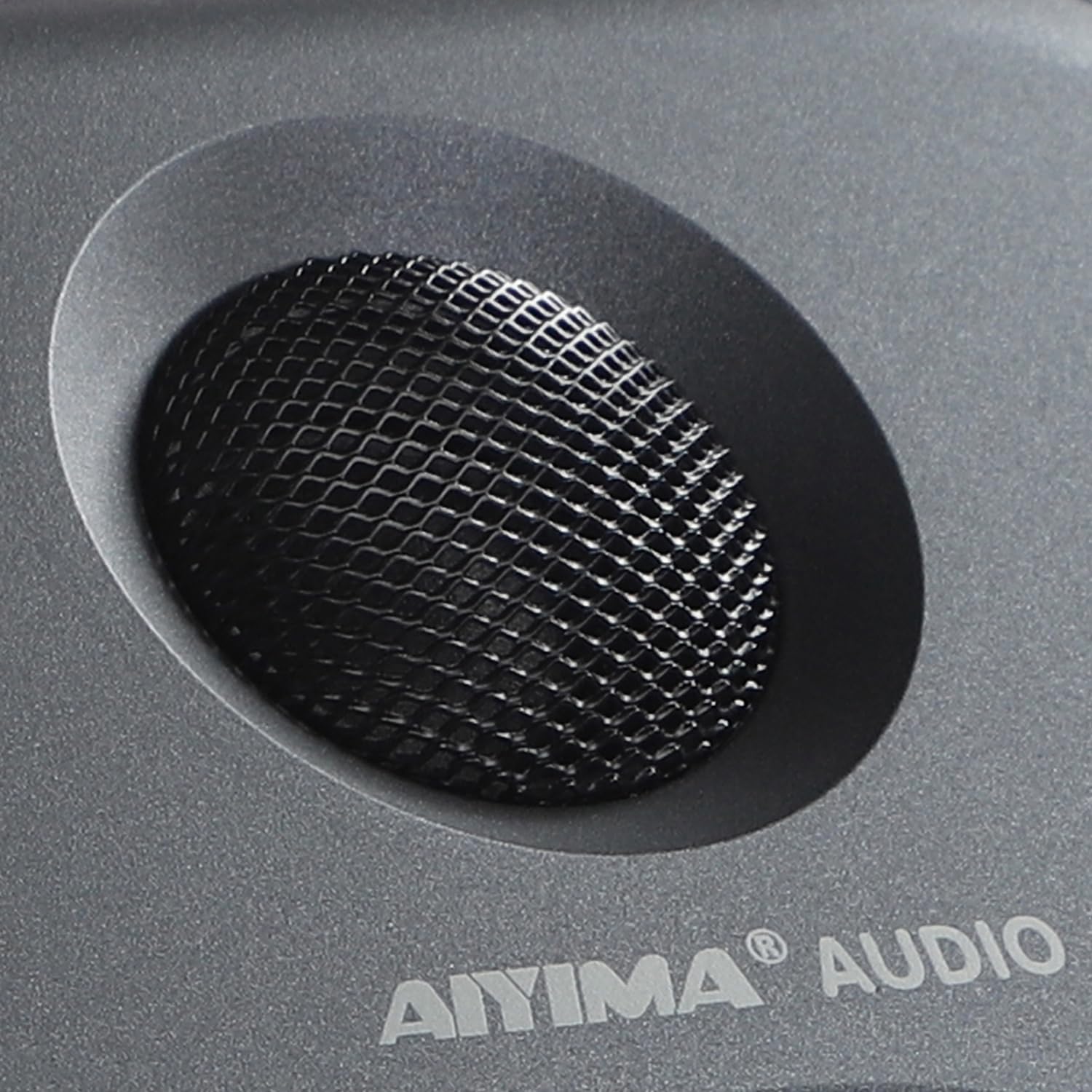 AIYIMA S400 80W 2.0 Channel Bluetooth Bookshelf Speakers with Woofer & Horn Tweeter - Optical/RCA/USB Input, Remote Control - Perfect for Home Theater, Gaming & Music Streaming