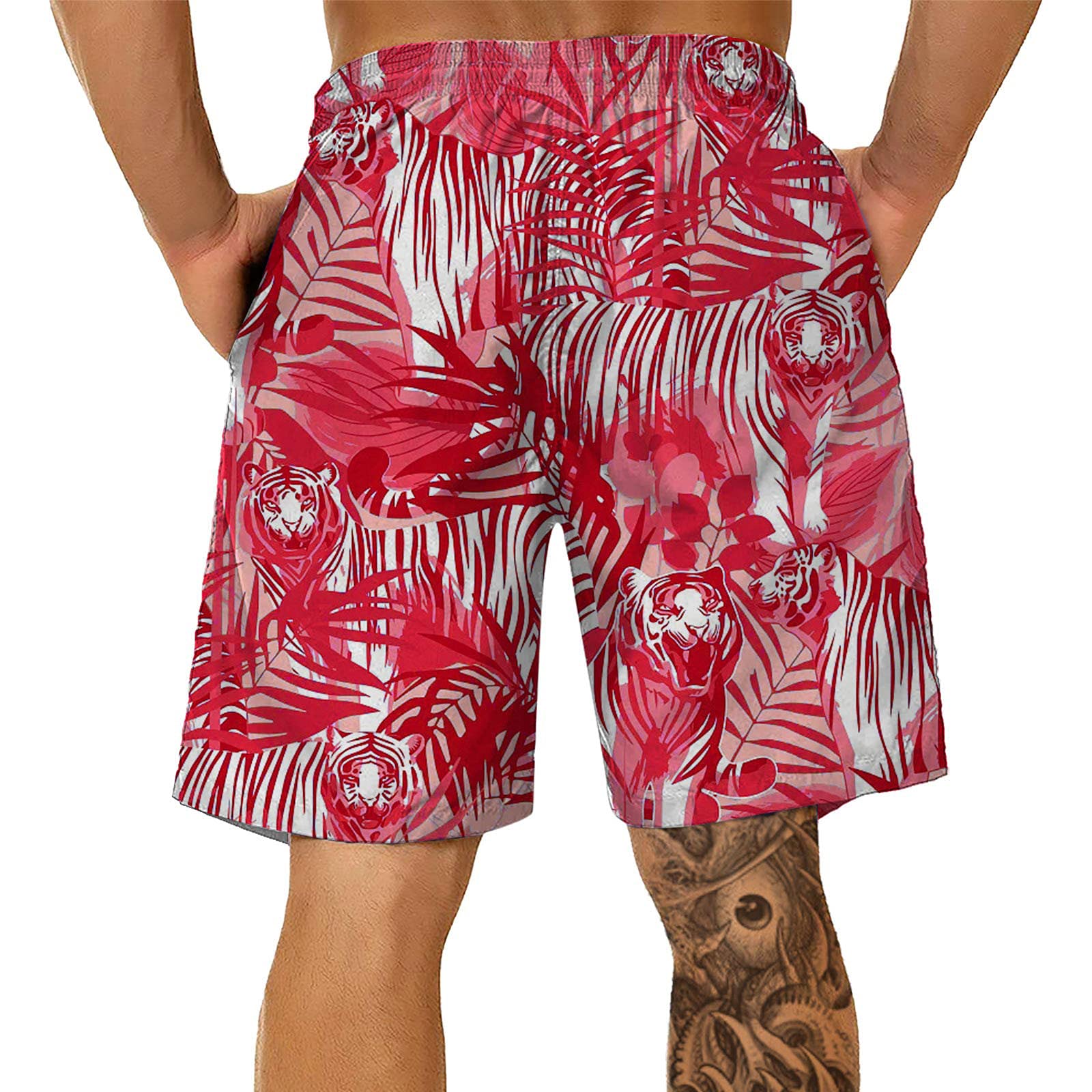 Men's Swimwear - Quick Dry Swim Trunks, Sexy Swim Boxer Shorts for Men (2022 KJIY-272) | Perfect for Beach, Pool, Vacation & Water Sports