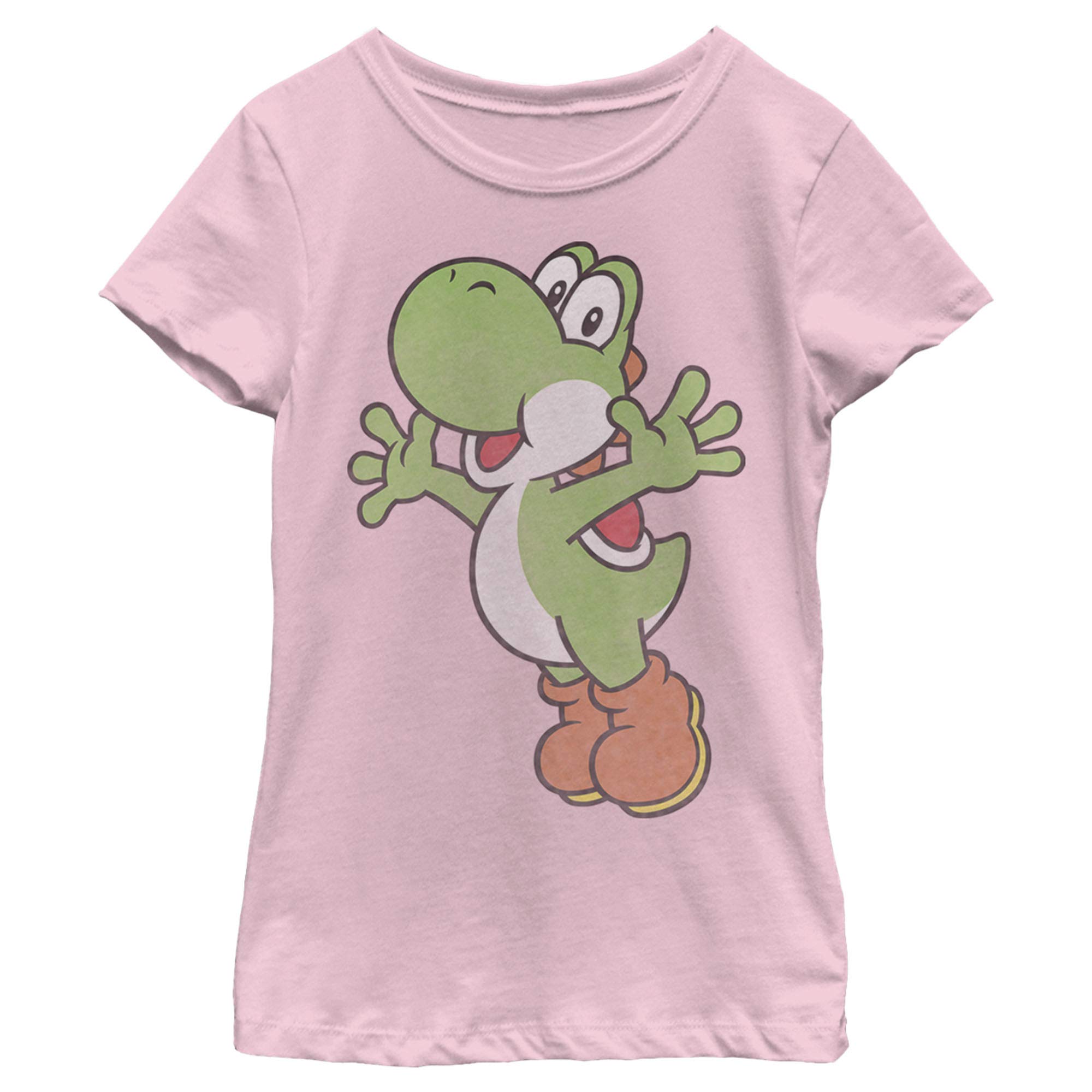 Star Wars Jabba The Hutt T-Shirt for Girls - Pink X-Small | Nintendo Licensed Graphic Tee | Fun Casual Wear for Kids & Star Wars Fans