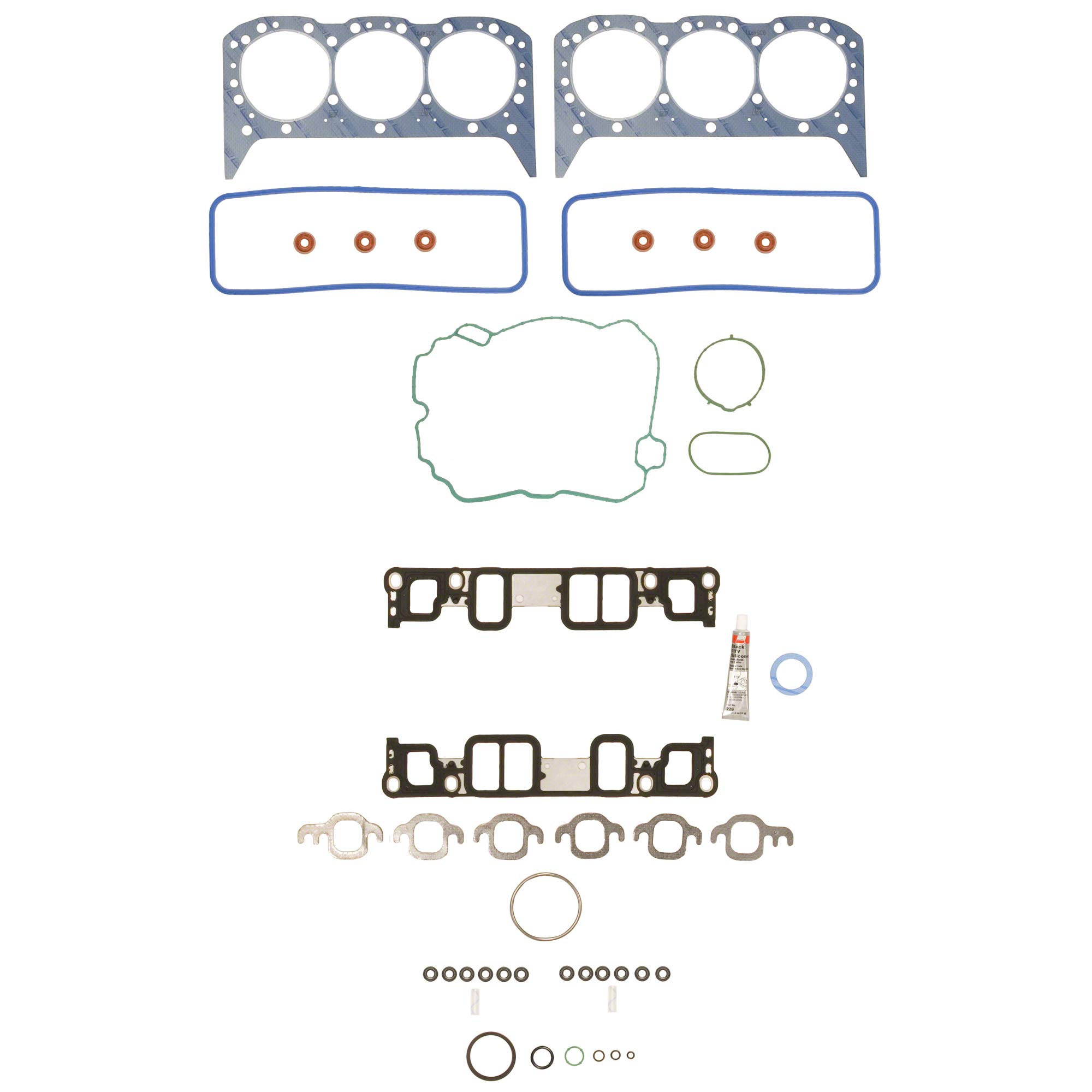 FEL-PRO HS 9354 PT-7 Head Gasket Set - High Performance Engine Sealing Kit for Chevy, Ford, Dodge - Perfect for Engine Rebuilds & Repairs