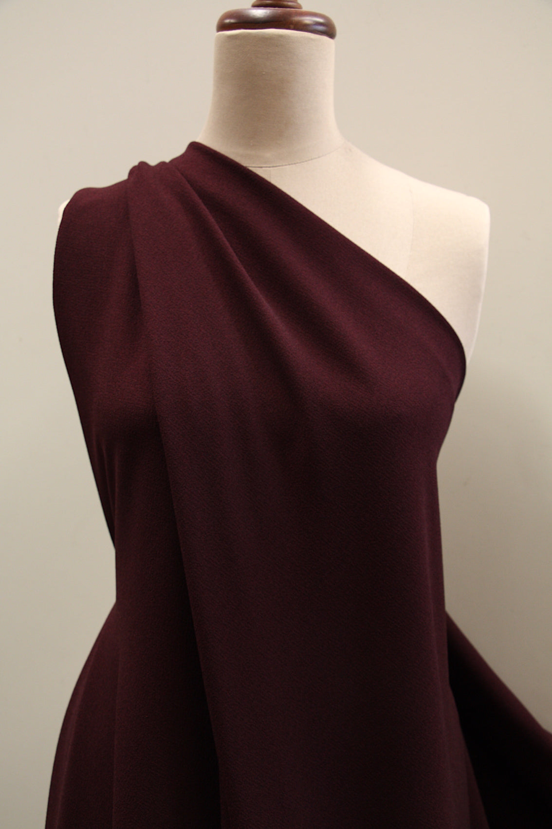 Charm Crepe Plum - Elegant Floral Print Dress for Women | Perfect for Summer Parties, Weddings & Casual Outings