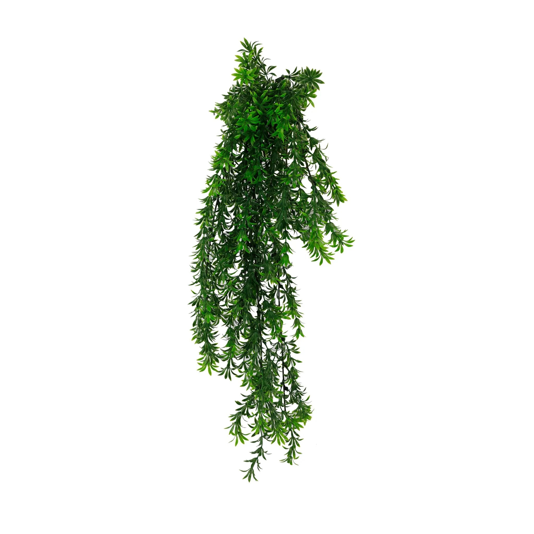 UV & Fire Resistant Hanging Willow Leaf Vine - 18cm x 76cm Artificial Greenery for Home Decor, Wedding, Party & Outdoor Landscaping