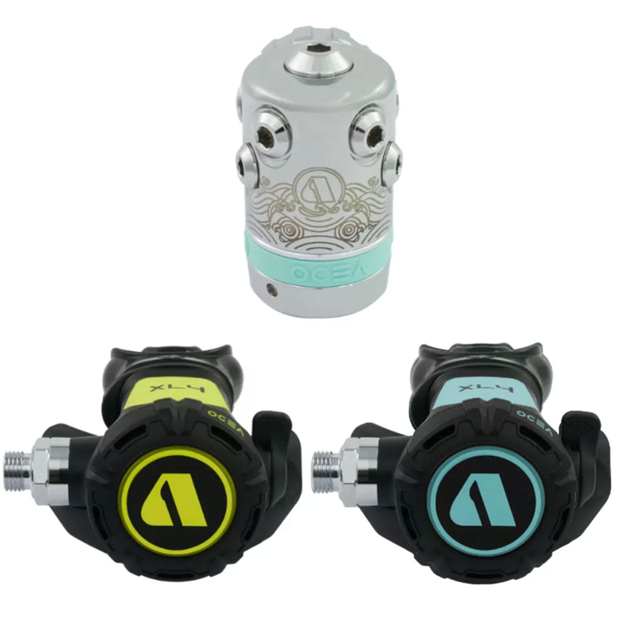 Apeks Ocea Stage 3 Scuba Diving Regulator Set - Mint Condition for Professional & Recreational Divers - Perfect for Deep Sea Exploration & Underwater Adventures