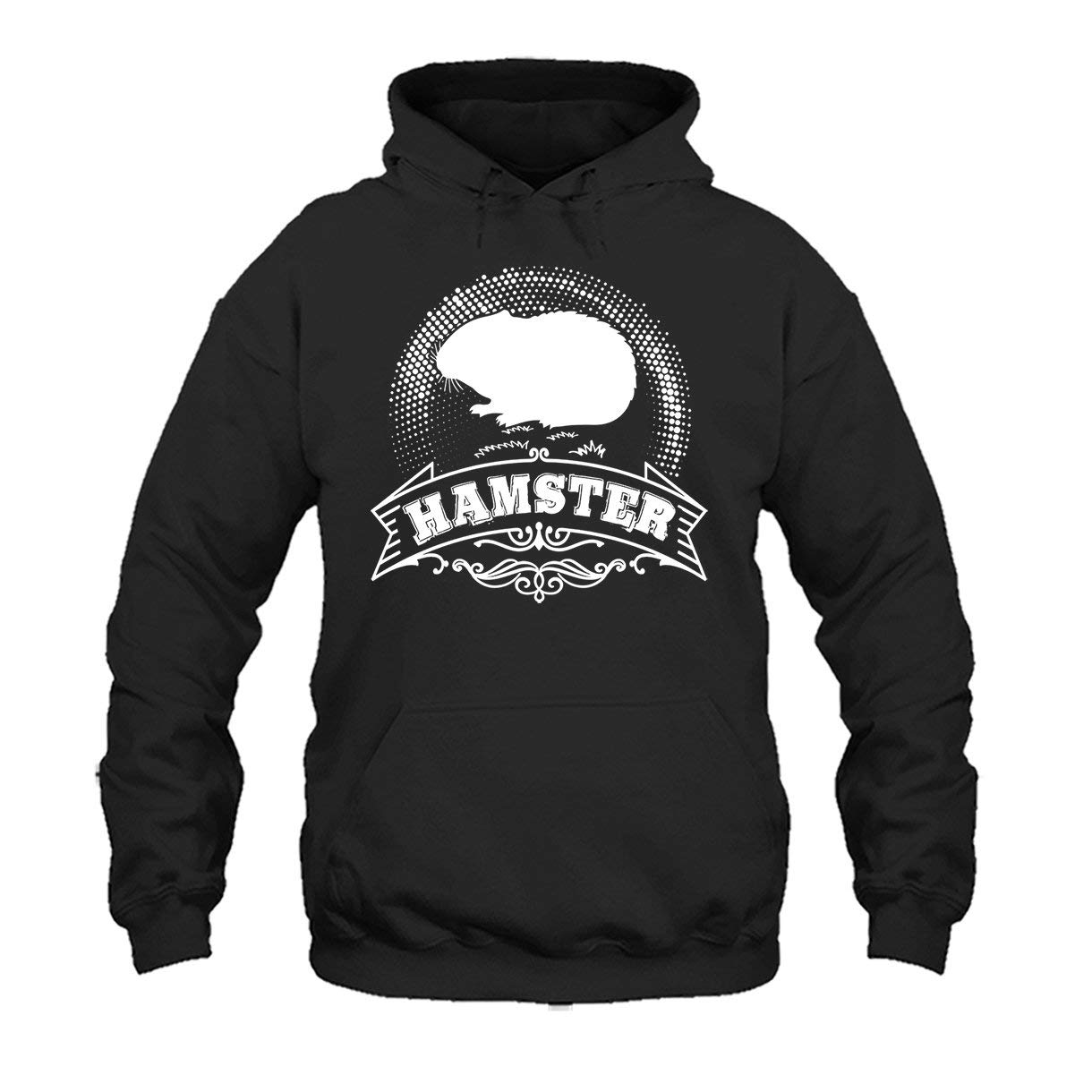 Vintage Style Hamster Graphic T-Shirt for Men - Cool Animal Print Casual Tee - Perfect for Streetwear, Daily Outfits & Hamster Lovers