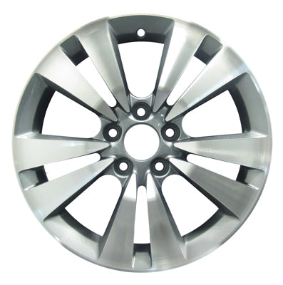 17 Inch Honda Accord OEM Wheel ALY063938 (2008-2012) - Machined Silver Alloy Rim 42700TE0A91 - Perfect for Replacement & Car Upgrades