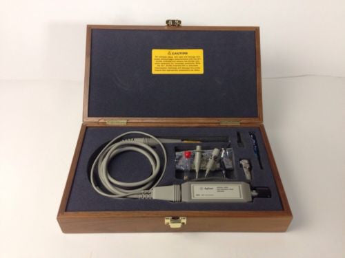 HP 85024A High Frequency Active Probe 300Hz to 3GHz - Complete Set for Electronics Testing & Circuit Debugging | Ideal for Oscilloscopes, Signal Analysis & RF Applications
