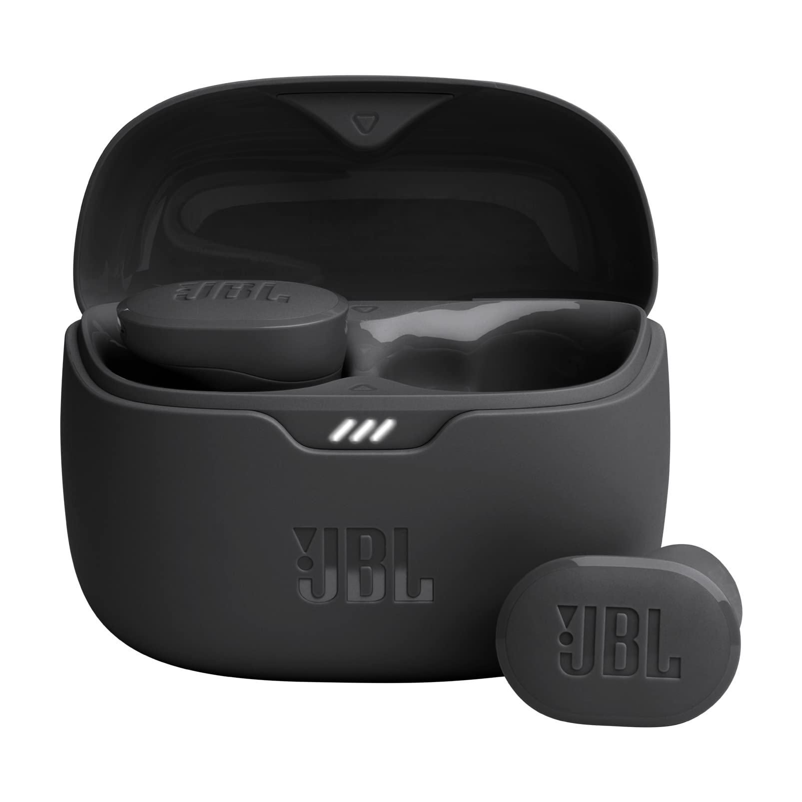 JBL Tune Buds - Premium True Wireless Earbuds with Active Noise Cancelling (ANC), Bluetooth 5.0, 32H Playtime, IPX4 Waterproof - Black (Renewed) - Perfect for Workouts, Commuting & Travel
