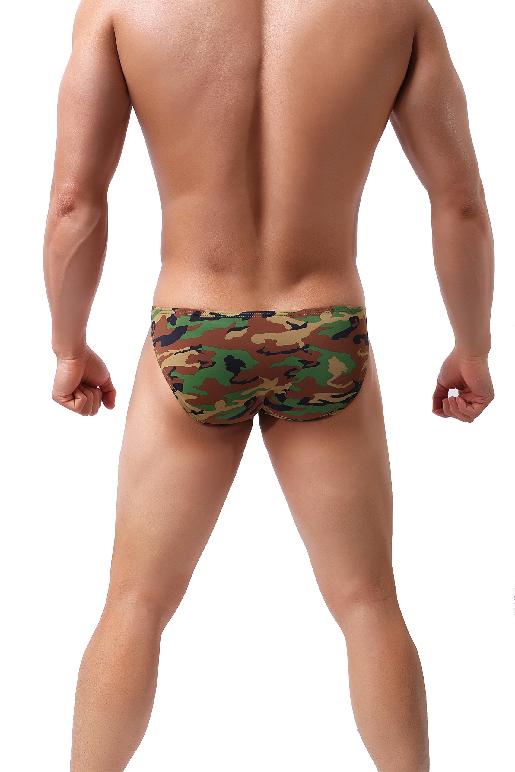 Sexy Low Rise Bikini Underwear for Men with Pouch - Comfortable & Breathable Briefs - Large Size - Perfect for Swimming, Beach & Intimate Moments