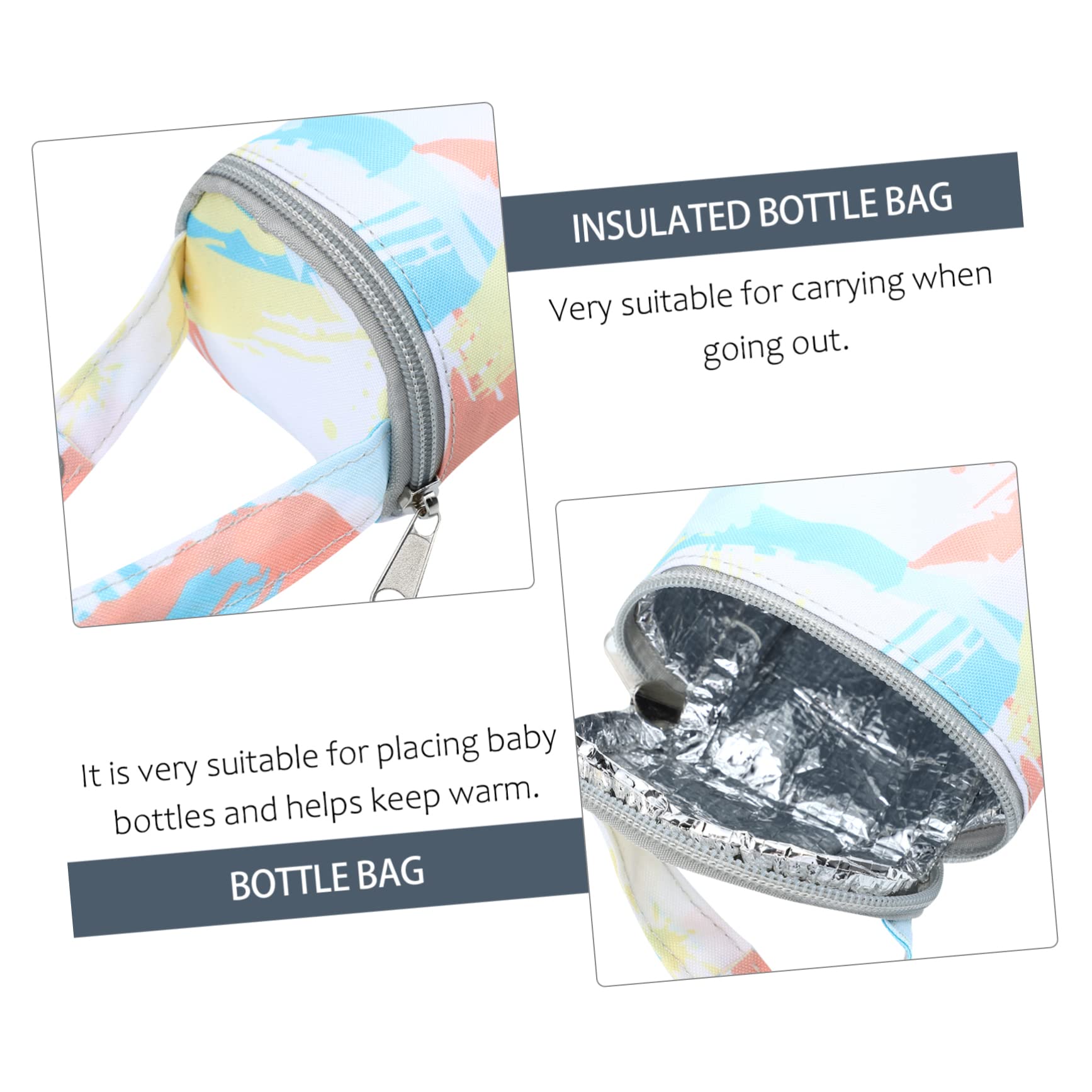 Hohopeti Insulated Breast Milk Cooler Bag - Portable Milk Warmer & Cooler for Daycare, Travel, and On-the-Go Moms - Perfect for Storing, Warming, and Transporting Breastmilk Safely