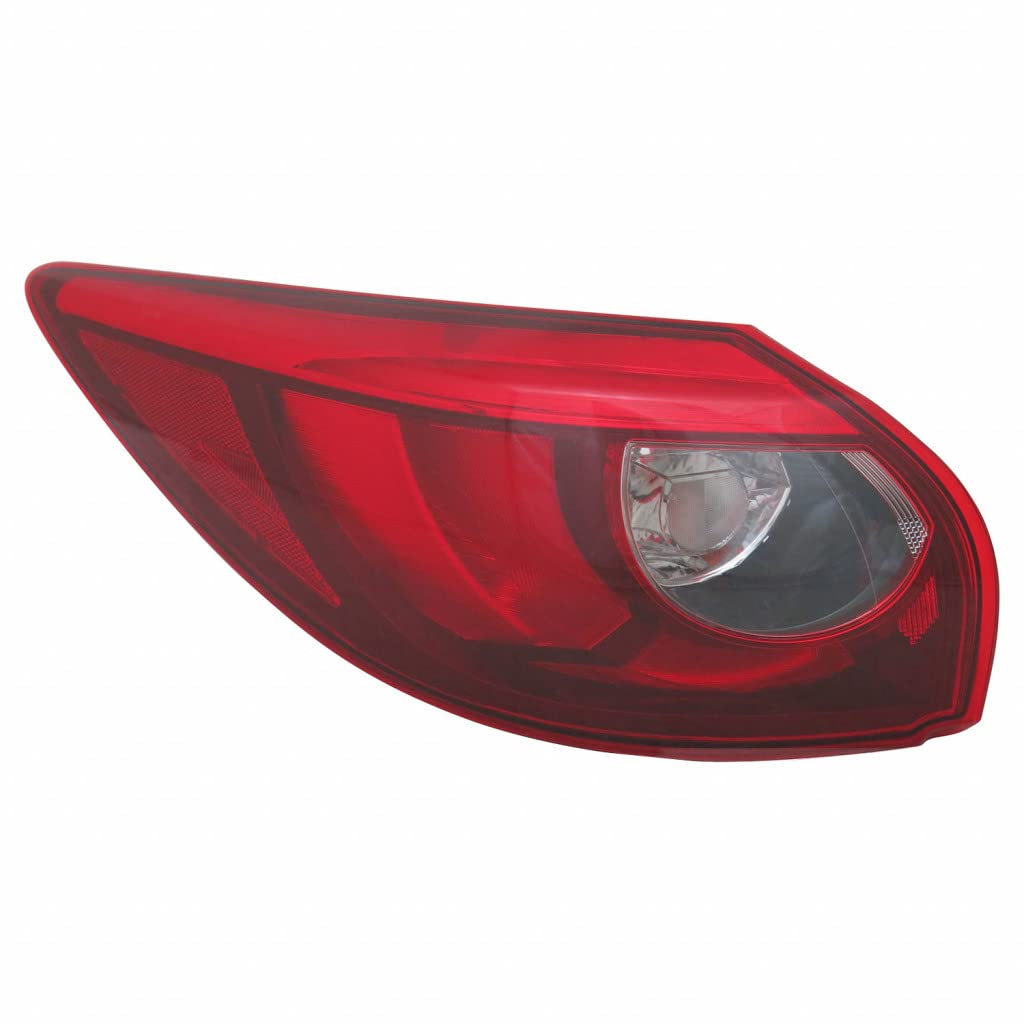 2016 Mazda CX-5 LED Tail Light Assembly - Driver Side DOT Certified (Part #MA2804119, KA0G-51-160A) | Direct Fit Replacement for Improved Visibility & Safety | Perfect for Night Driving & Bad Weather Conditions