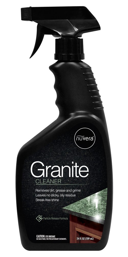 Premium Granite Cleaner & Polish - 24 oz Spray Bottle for Countertops, Floors & Stone Surfaces - Safe for Kitchen, Bathroom & Outdoor Use