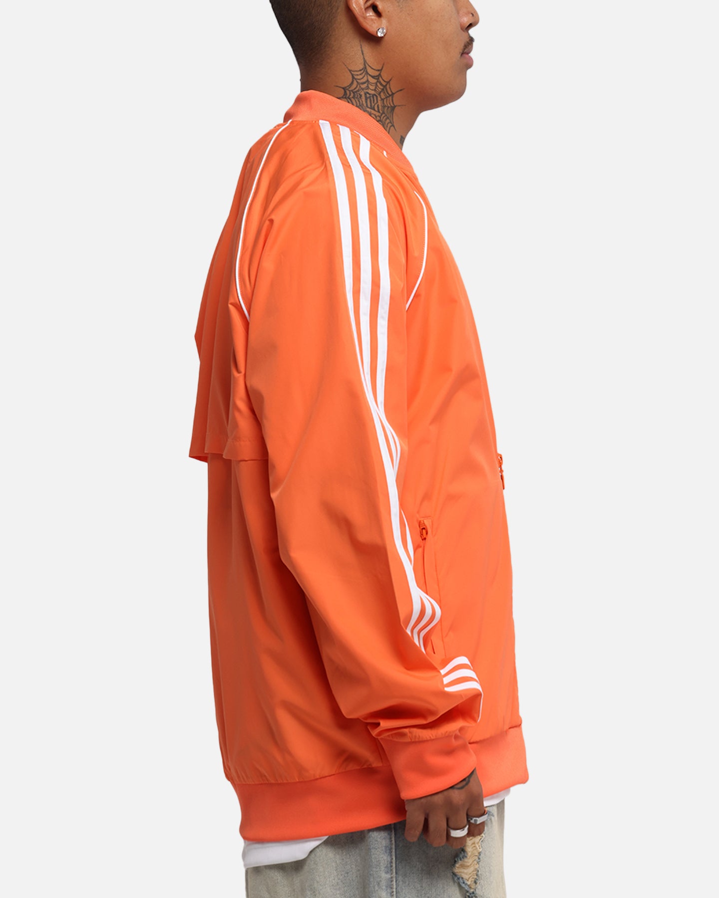 Adidas Archive Track Jacket for Men & Women - Orange Retro Running Jacket with Zip Front | Perfect for Running, Gym Workouts & Streetwear Fashion
