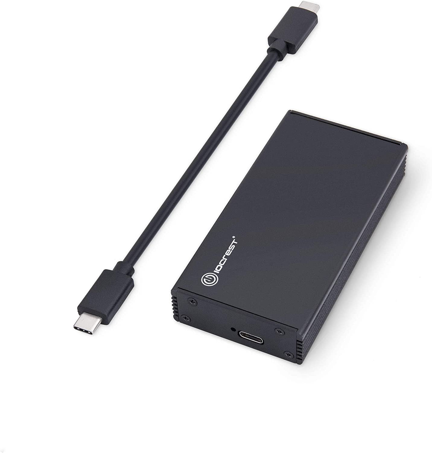 USB 3.1 Gen 2 Type C to M.2 NVMe SSD Enclosure - High Speed 10Gbps External Hard Drive Case for MacBook, Windows PC - Perfect for Data Backup, Gaming & Video Editing