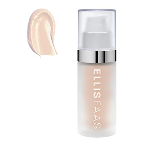 Ellis Faas Skin Veil Bottle Foundation - Shade 101 Light/Fair - Flawless Full Coverage Makeup for Everyday Wear & Special Occasions