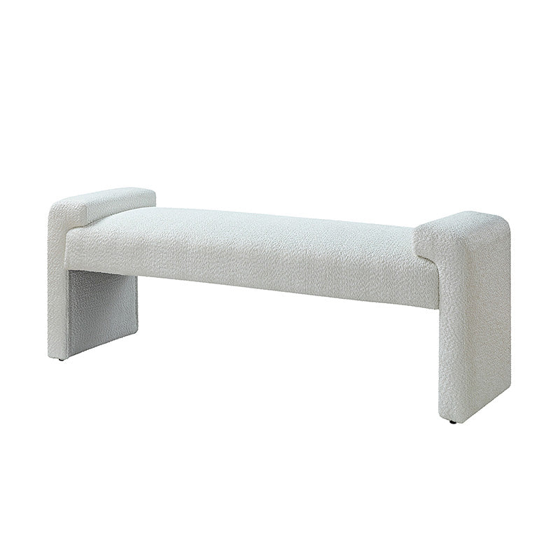 Vittoriano Upholstered Bed Foot Bench - Stylish Storage Ottoman for Bedroom, Living Room & Entryway - Perfect for Extra Seating, Shoe Storage & Home Decor