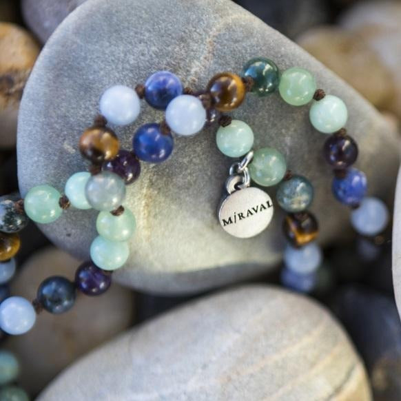 Miraval Mala Necklace - Handmade Buddhist Prayer Beads for Meditation, Yoga & Mindfulness | Spiritual Jewelry Gift for Women & Men | Perfect for Daily Practice, Stress Relief & Positive Energy