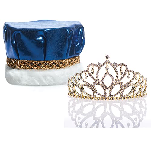Metallic Blue Crown