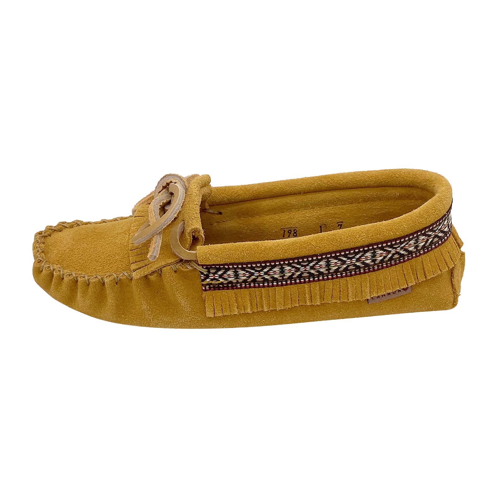 Women's Soft Sole Suede Moccasins with Fringe - Comfortable Slip-On Shoes for Home, Office & Casual Wear