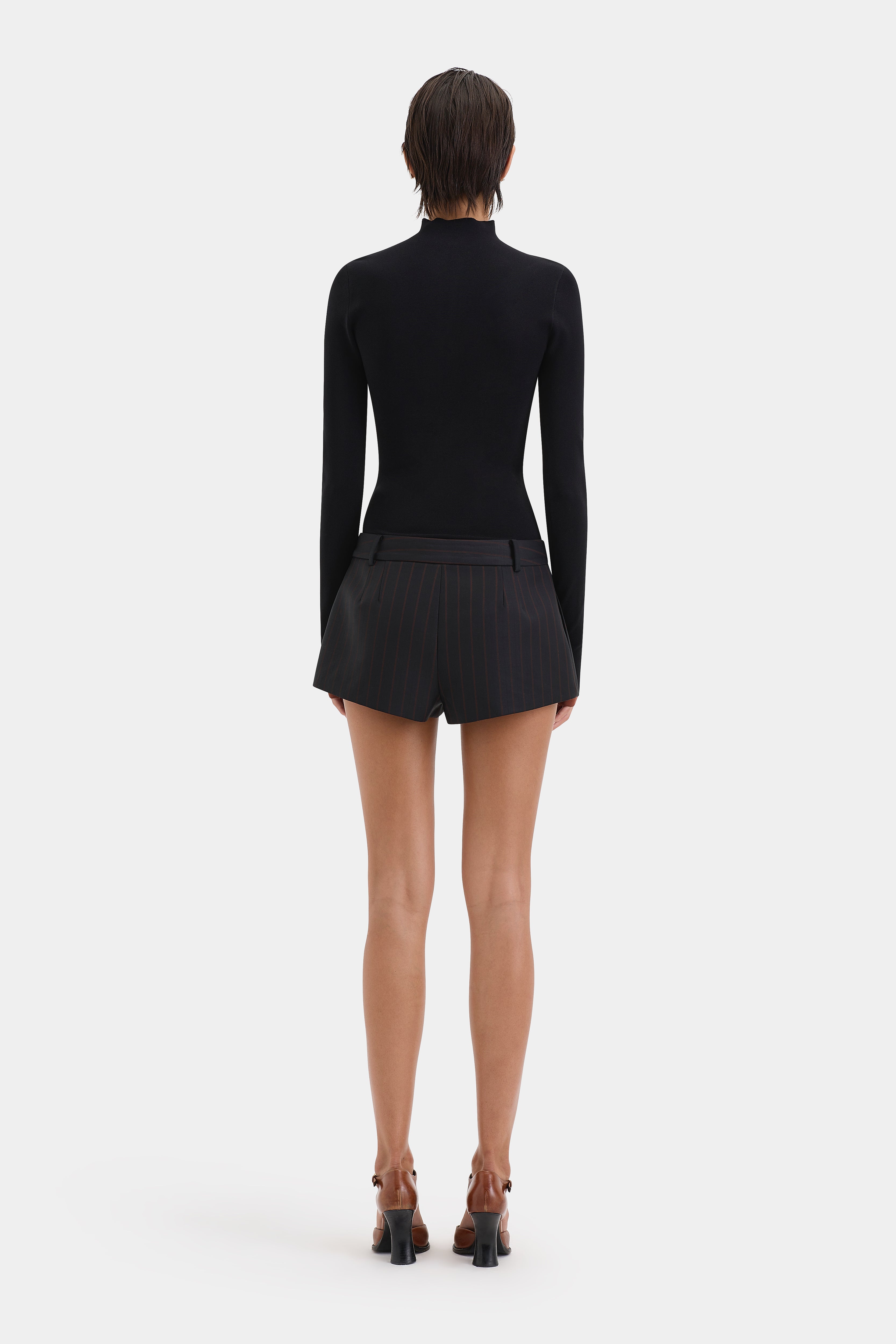 Sorrentino Mini Shorts for Women - Comfortable Stretchy High Waist Denim Shorts - Perfect for Summer, Beach, and Casual Outings
