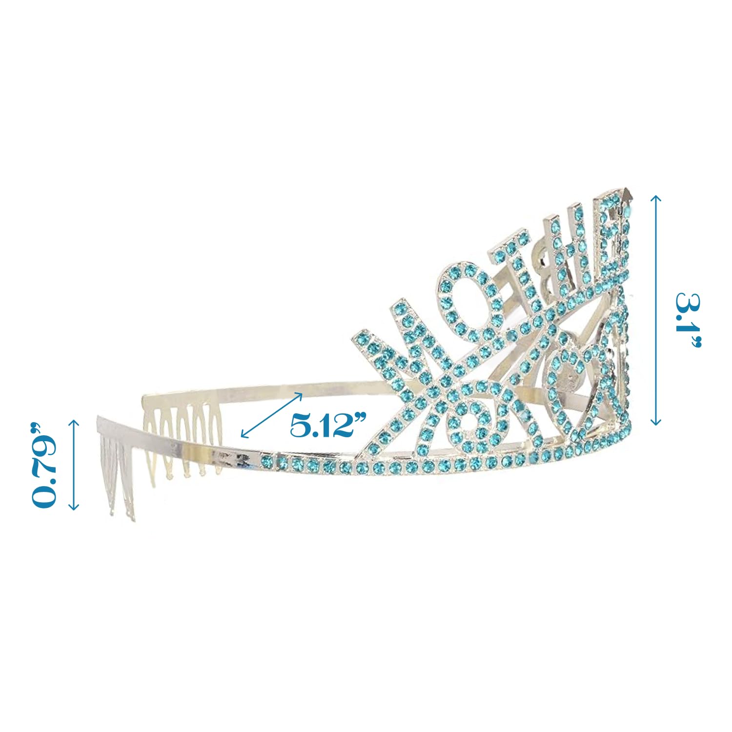 Premium Baby Shower Decoration Set for Mom & Dad to Be - Metal Pink Tiara, Gold Sash & Daddy Pin - Gender Reveal, Maternity Party, Pregnancy Announcement Gift (Perfect for Showers, Gender Reveals & New Parent Celebrations)