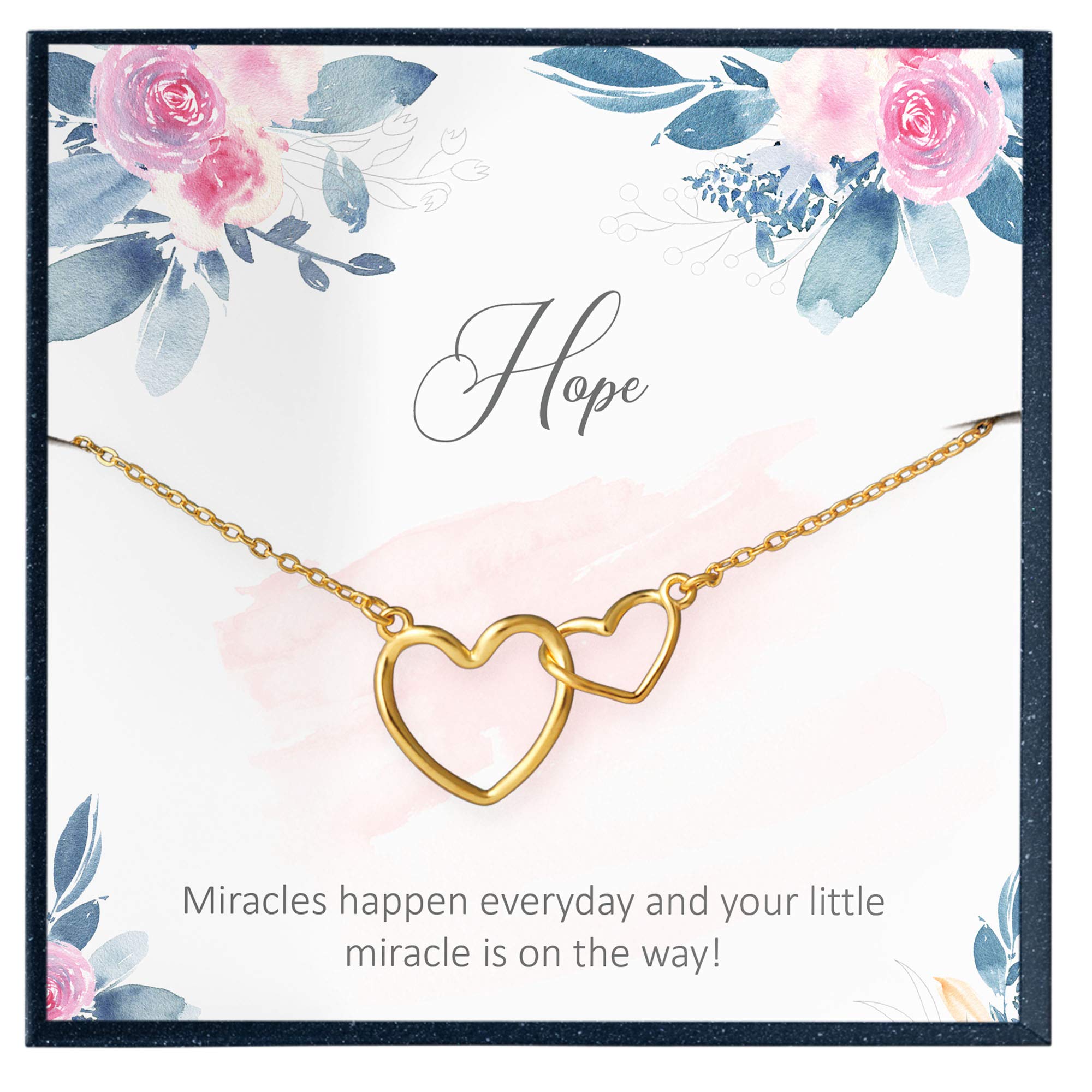 Infertility Support Gifts for Women - Fertility Wish Necklace, IVF & Hope Gifts - Perfect for Friends, Sisters & Loved Ones Going Through Fertility Challenges