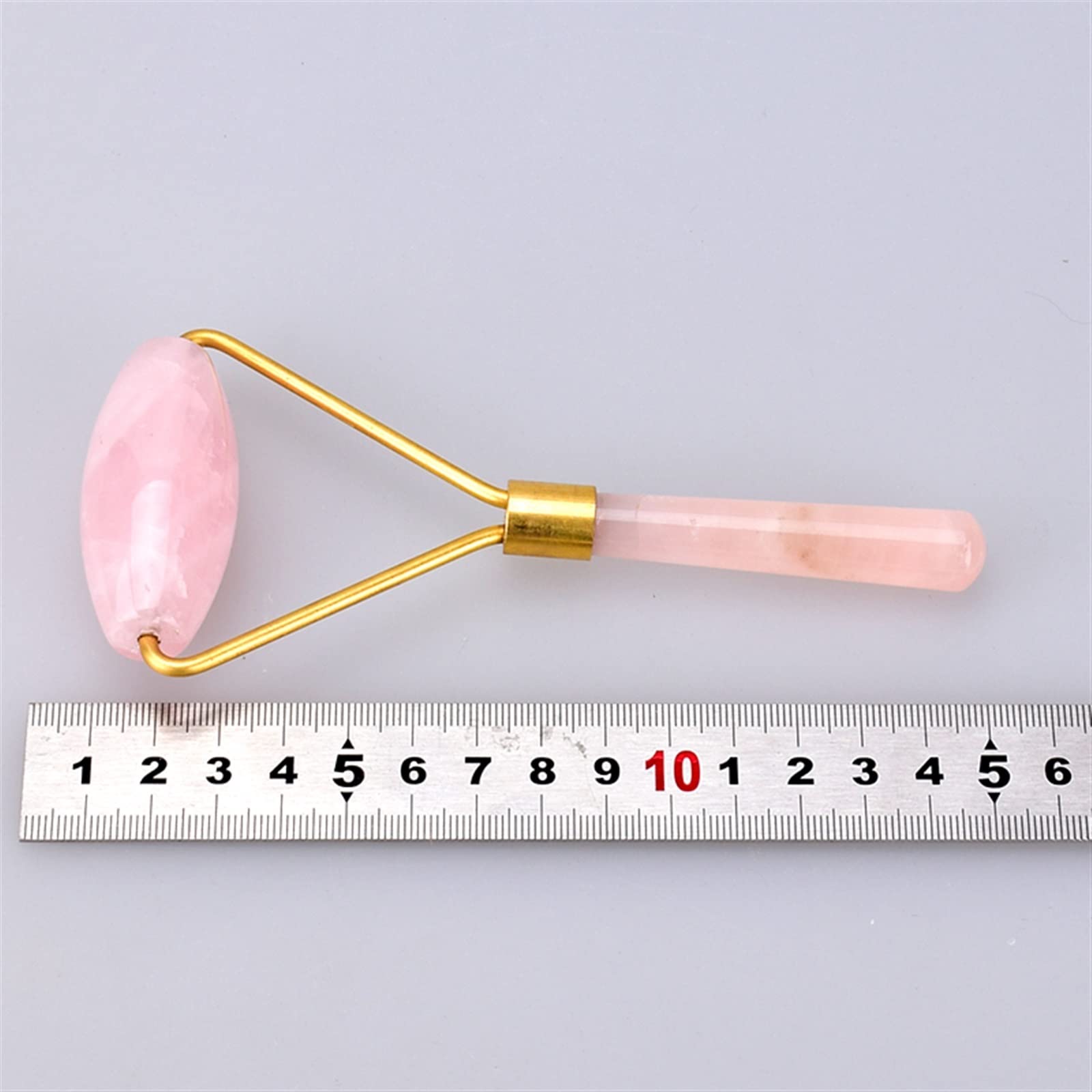 Facial Stone Roller Massage Tool for Wrinkle Reduction & Skin Tightening - Body Slimming & Lifting - Single Jade Roller (1PC) - Perfect for Home Spa & Anti-Aging Skincare Routine