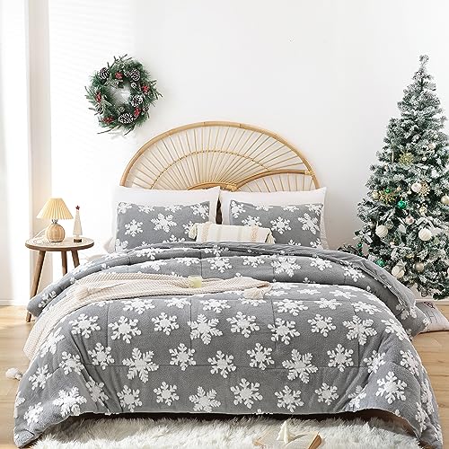 Light Grey Little Snowflake