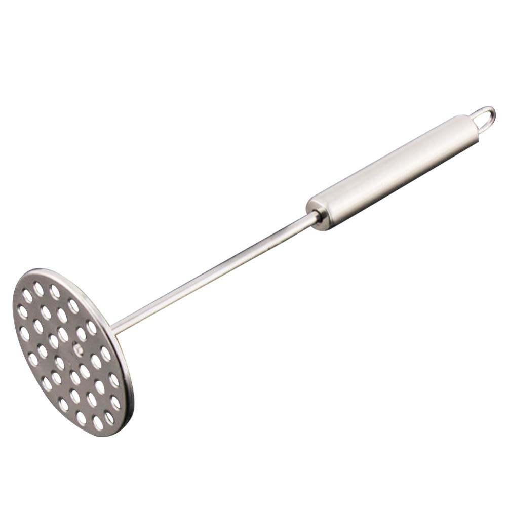 Premium Stainless Steel Potato Ricer & Masher - Heavy Duty Manual Press for Potatoes, Beans, Fruits & Vegetables | Perfect for Making Mashed Potatoes, Baby Food & Purees | Kitchen Gadget & Food Prep Tool